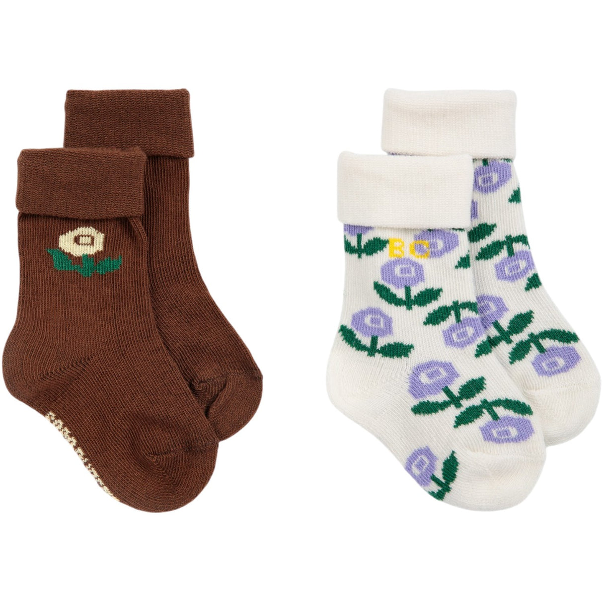 Bobo Choses Multicolor Stamp Bloom Socks Pack