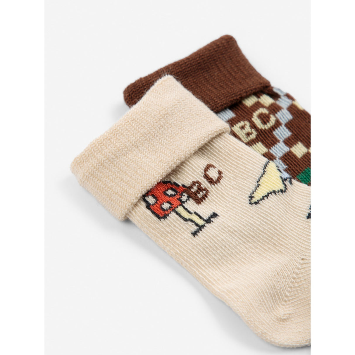 Bobo Choses Multicolor Mush Monster Duo Socks Pack