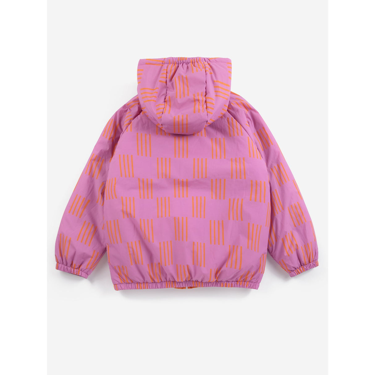 Bobo Choses Fuchsia Almost Moiré All Over Reversible Anorak