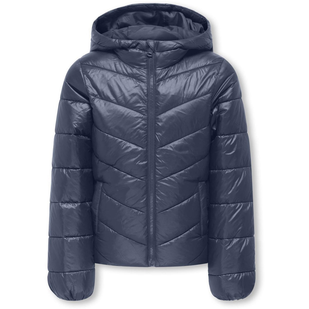 kids ONLY Vintage Indigo Kogkajsa Light Quilt Hood Jkt Otw Noos