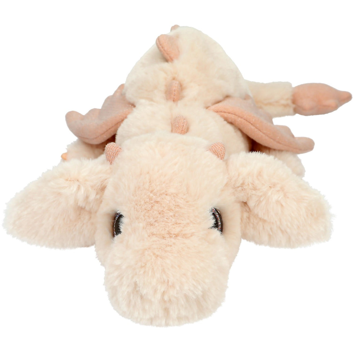 Dino World + Action Abricot Snukis Drage Plush With Glitter Wings
