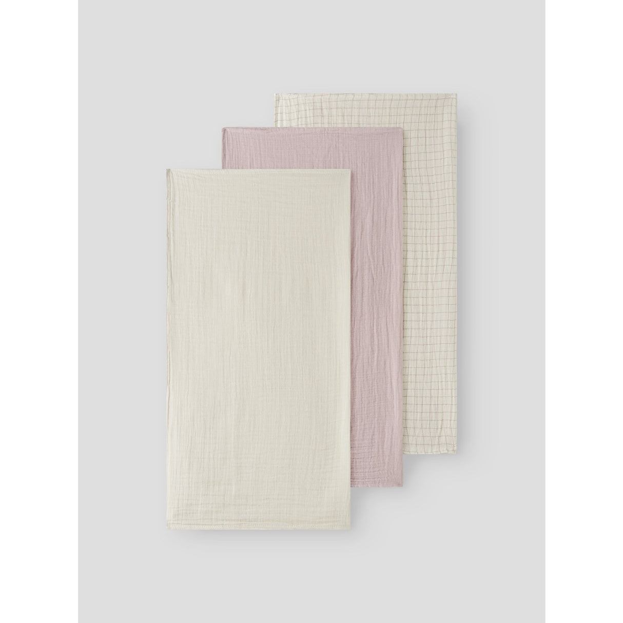 Lil'Atelier Hushed Violet Turtledove Nbnisley 3-Pack Nappies Lil