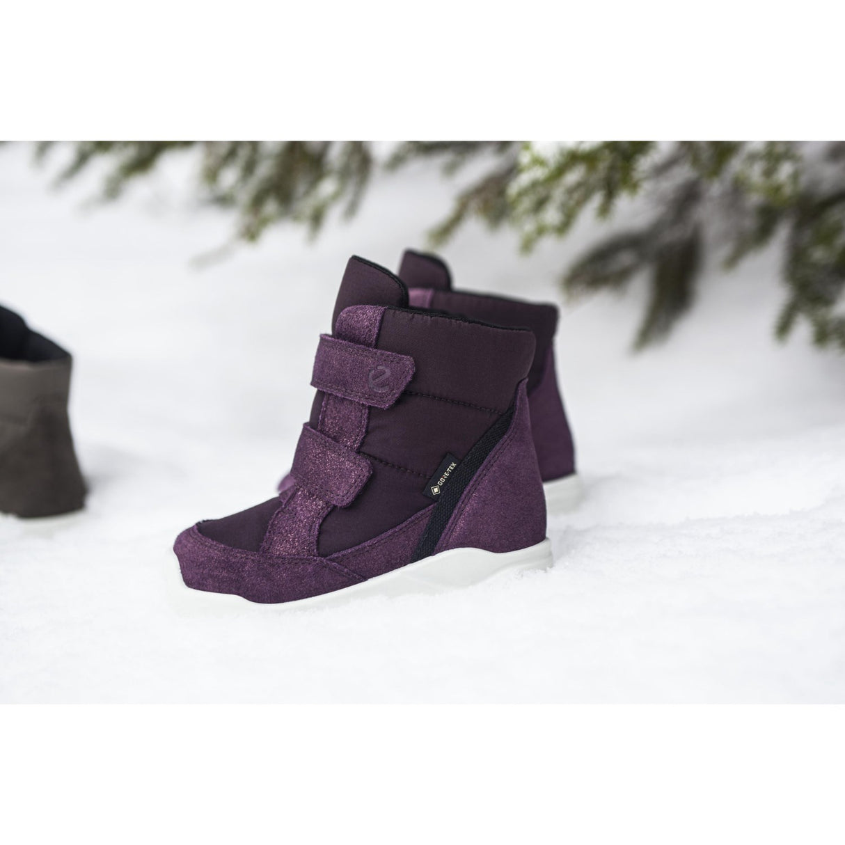 Ecco Night Shade Barolo/Fig Urban Mini I High 2S Gtx