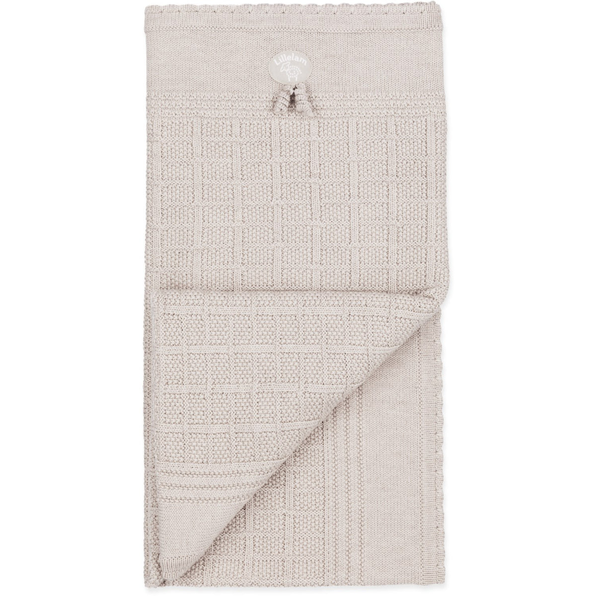 Lillelam Light Beige Blanket Classic