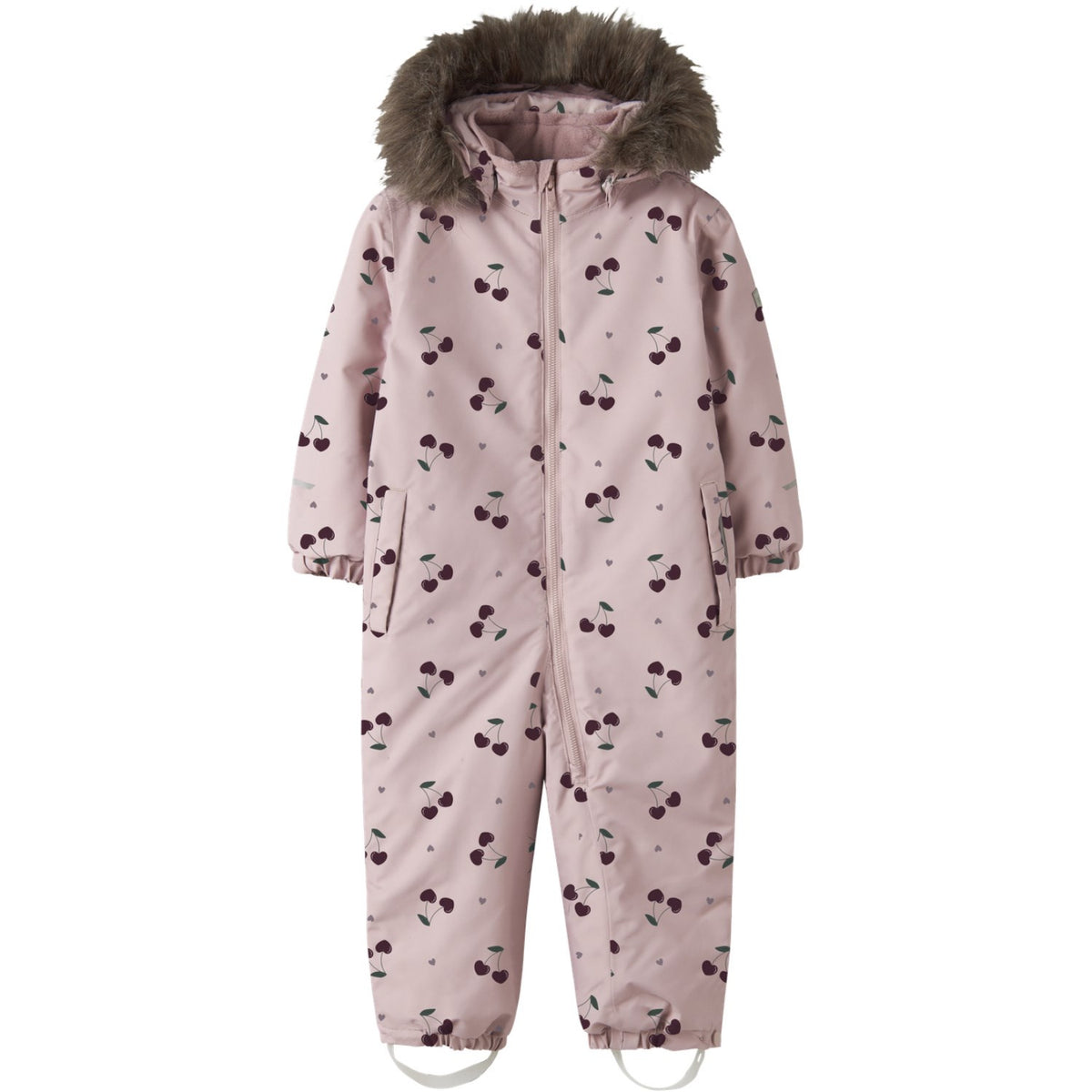 Name It Violet Ice Cherry Nmfsnow10 Suit Aop Fo Noos
