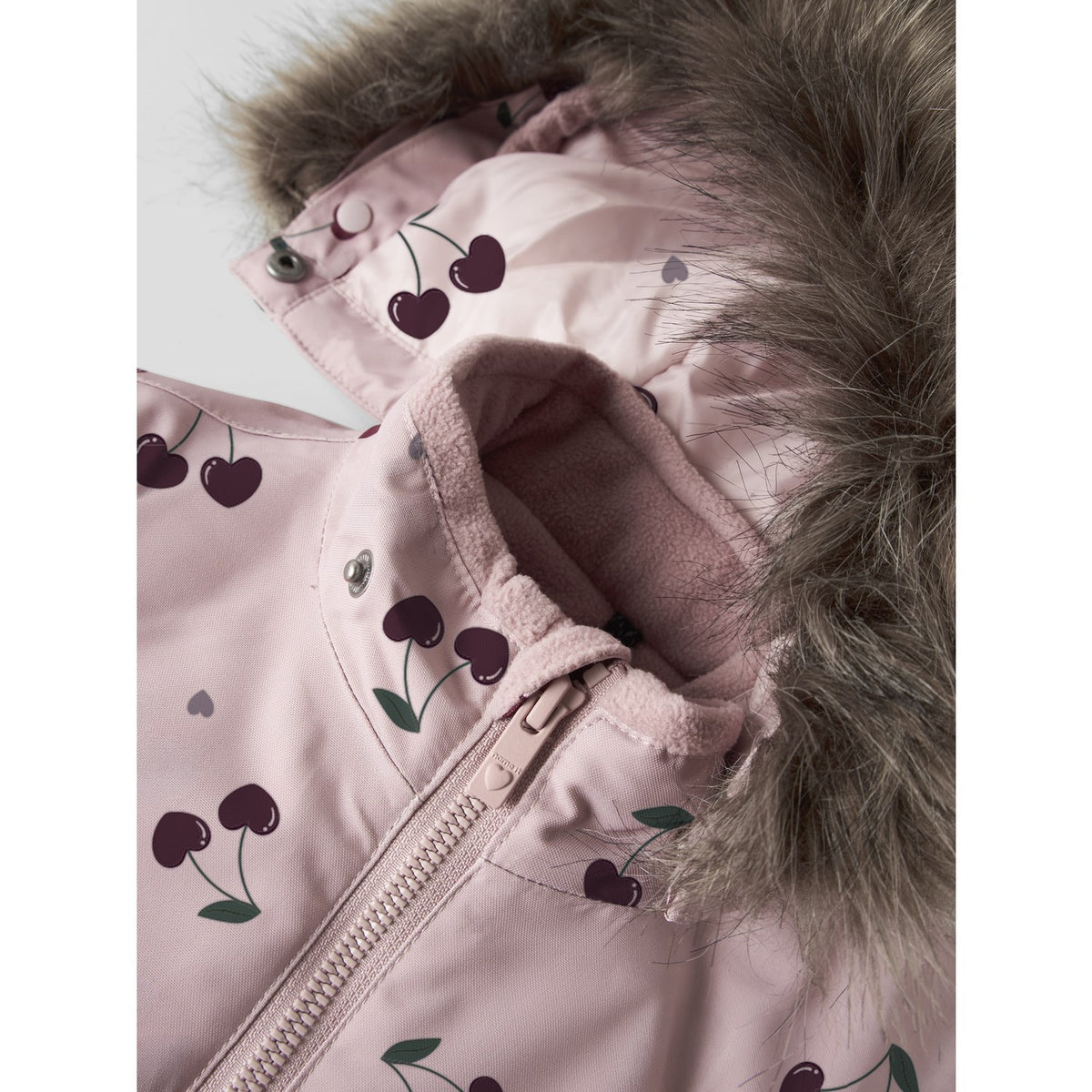 Name It Violet Ice Cherry Nmfsnow10 Suit Aop Fo Noos