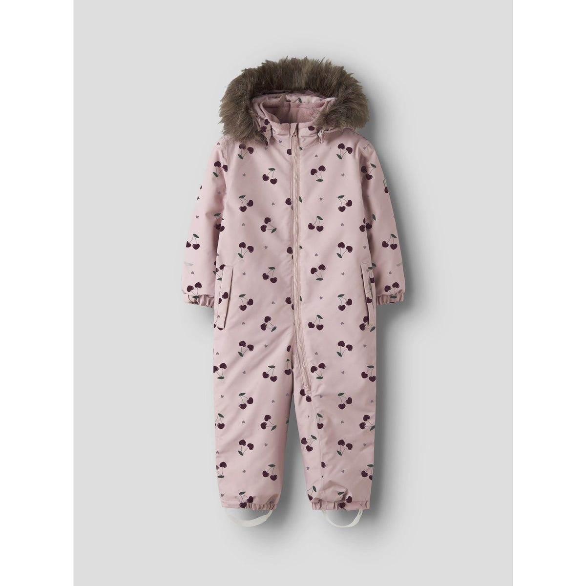 Name It Violet Ice Cherry Nmfsnow10 Suit Aop Fo Noos