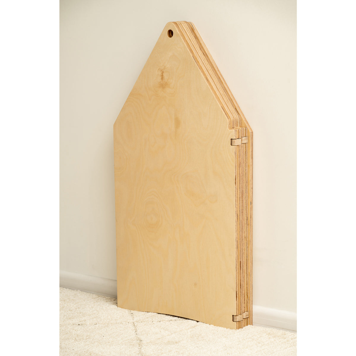 Duck Woodworks Natural Zig Zag House Plus
