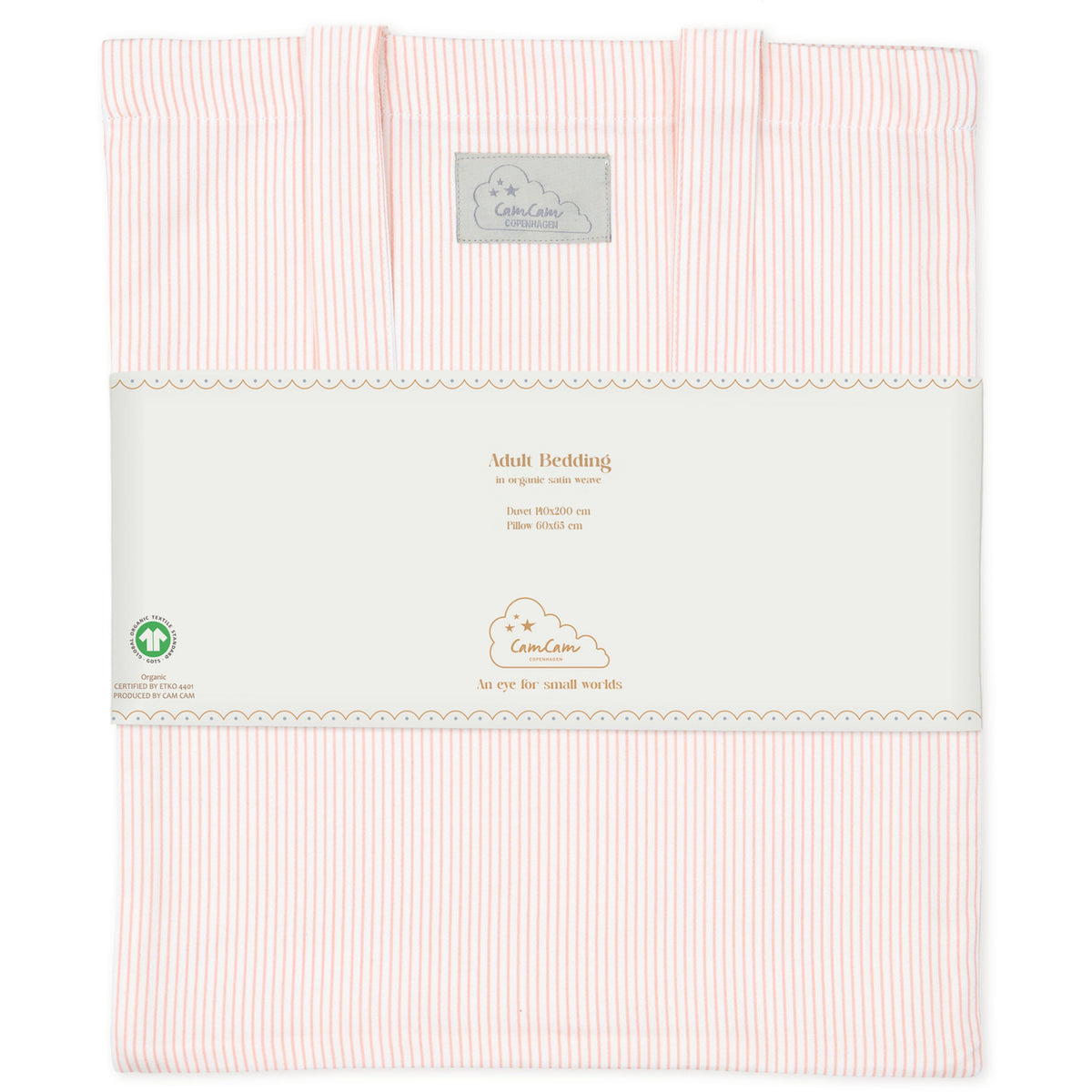 Cam Cam Copenhagen Classic Stripes Rose Bedding