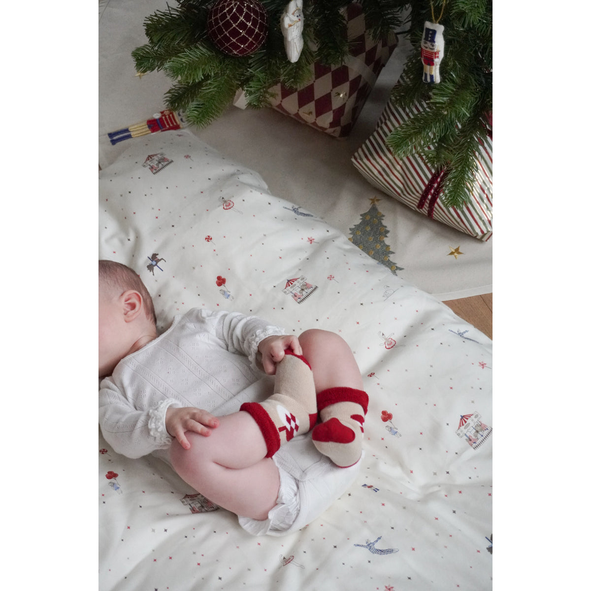 Cam Cam Copenhagen Candy Cane Terry Socks Safi 3-Pack