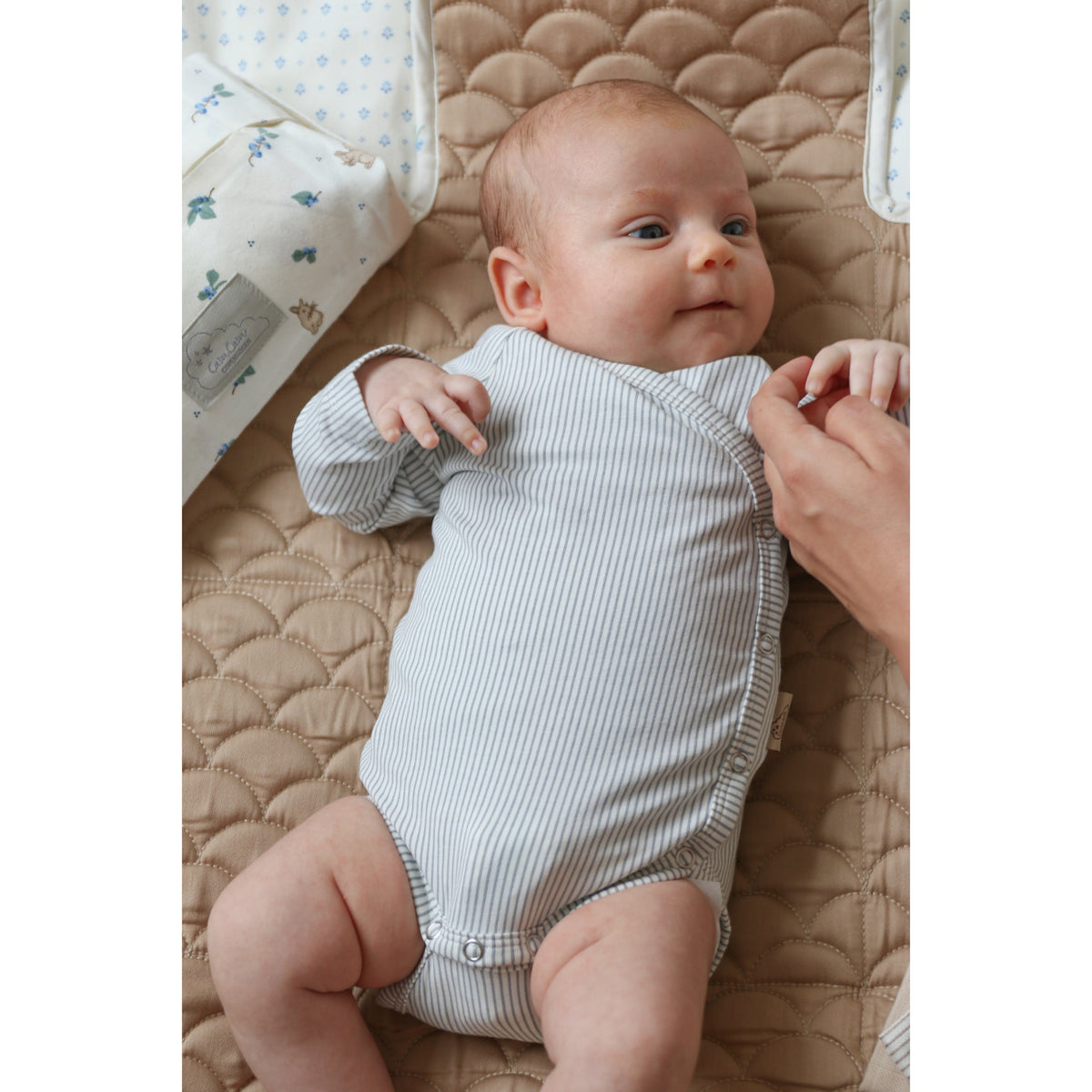 Cam Cam Copenhagen Classic Stripes Blue Wrap-around Body Milla