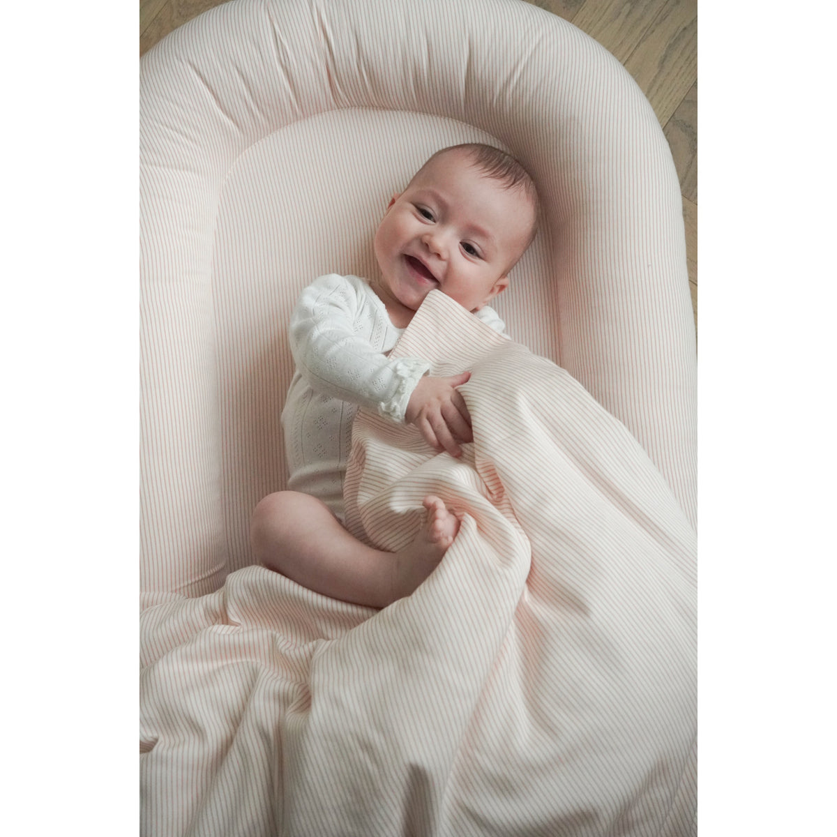 Cam Cam Copenhagen Classic Stripes Rose Baby Nest