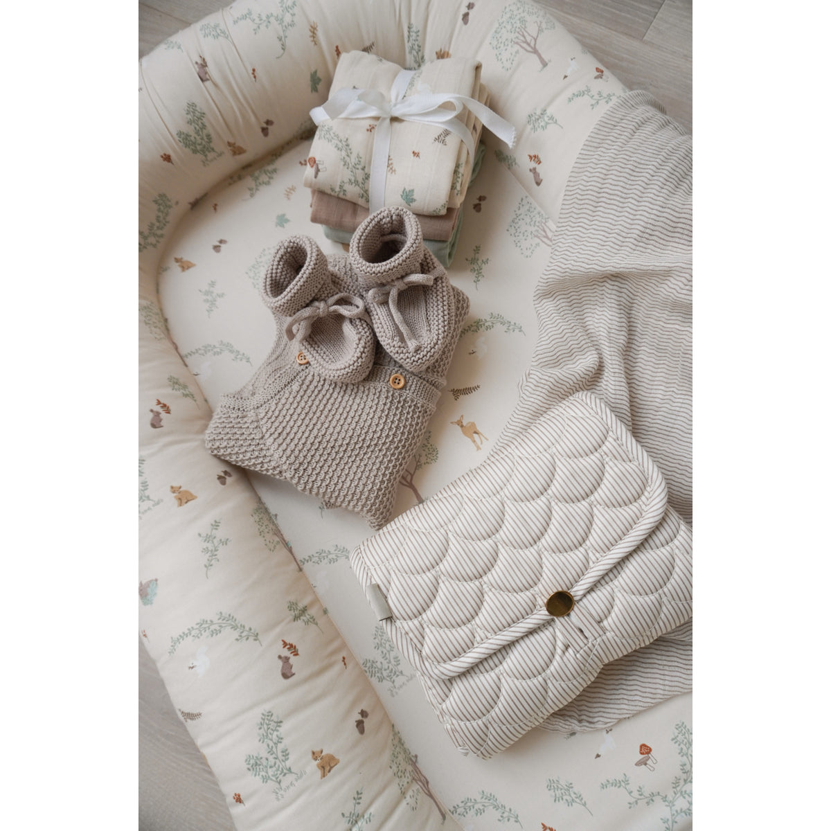 Cam Cam Copenhagen Woodland Muslin Cloth 3-Pack