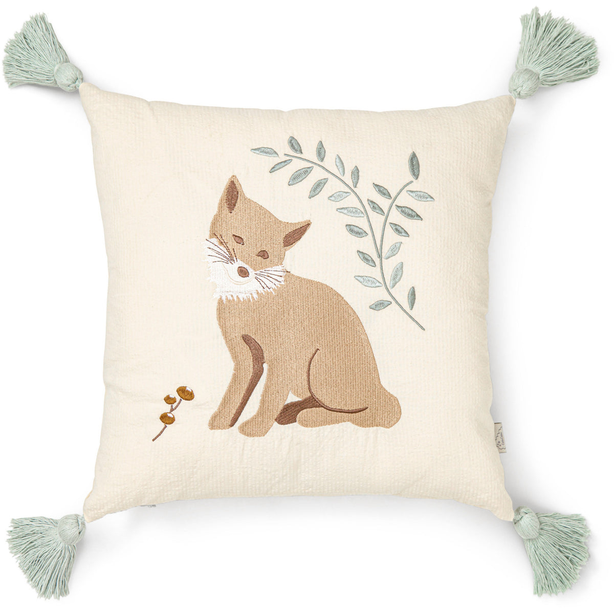 Cam Cam Copenhagen Woodland Embroidered Cushion