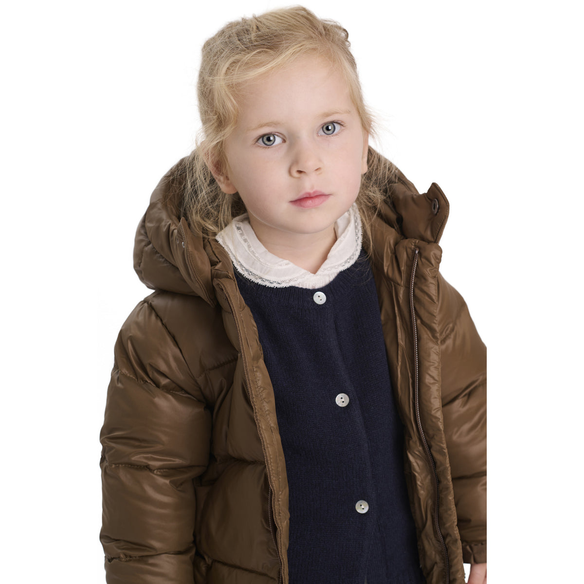 Ver De Terre Kangaroo Featherlight Baby Girls Jacket