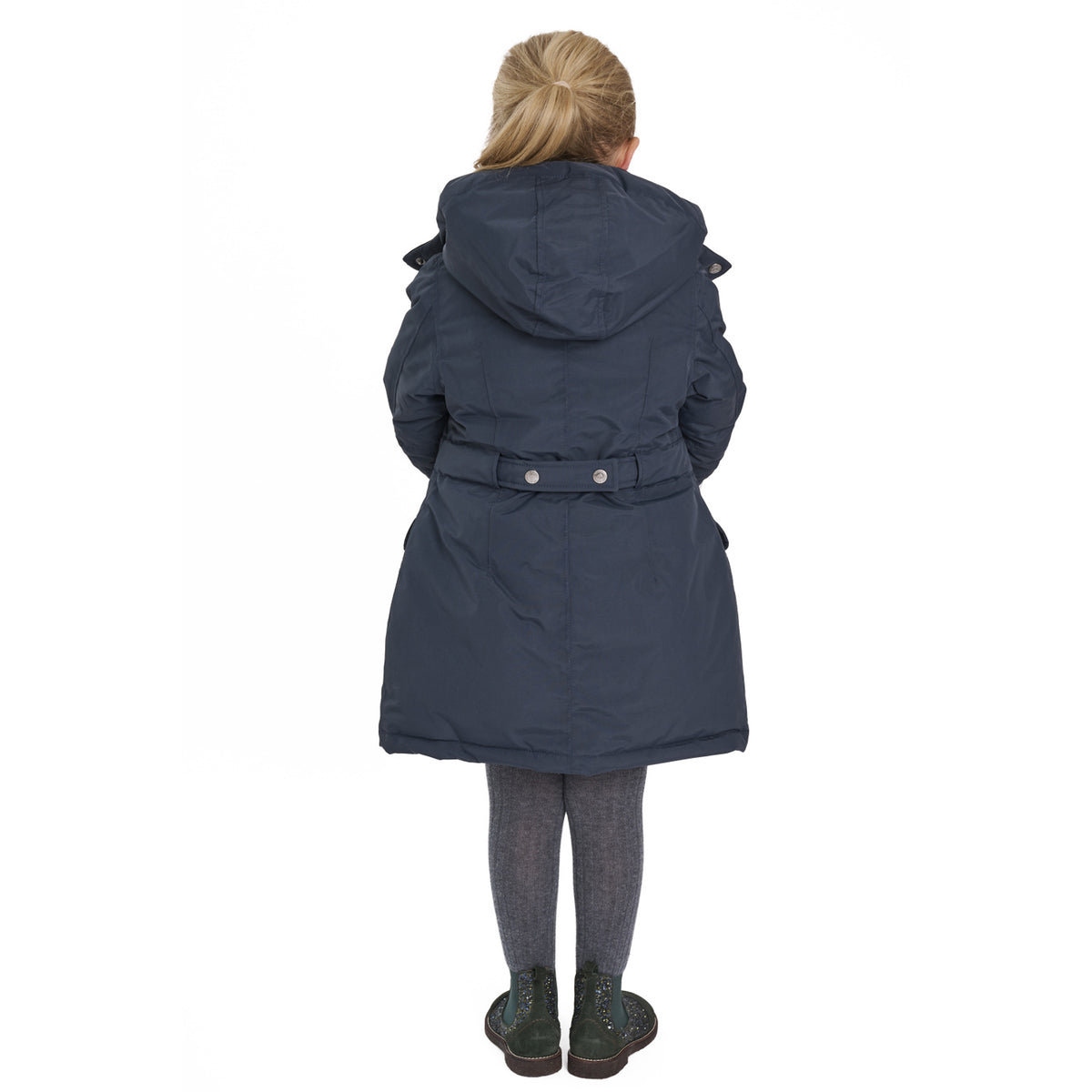 Ver De Terre Navy Arctic Girls Coat
