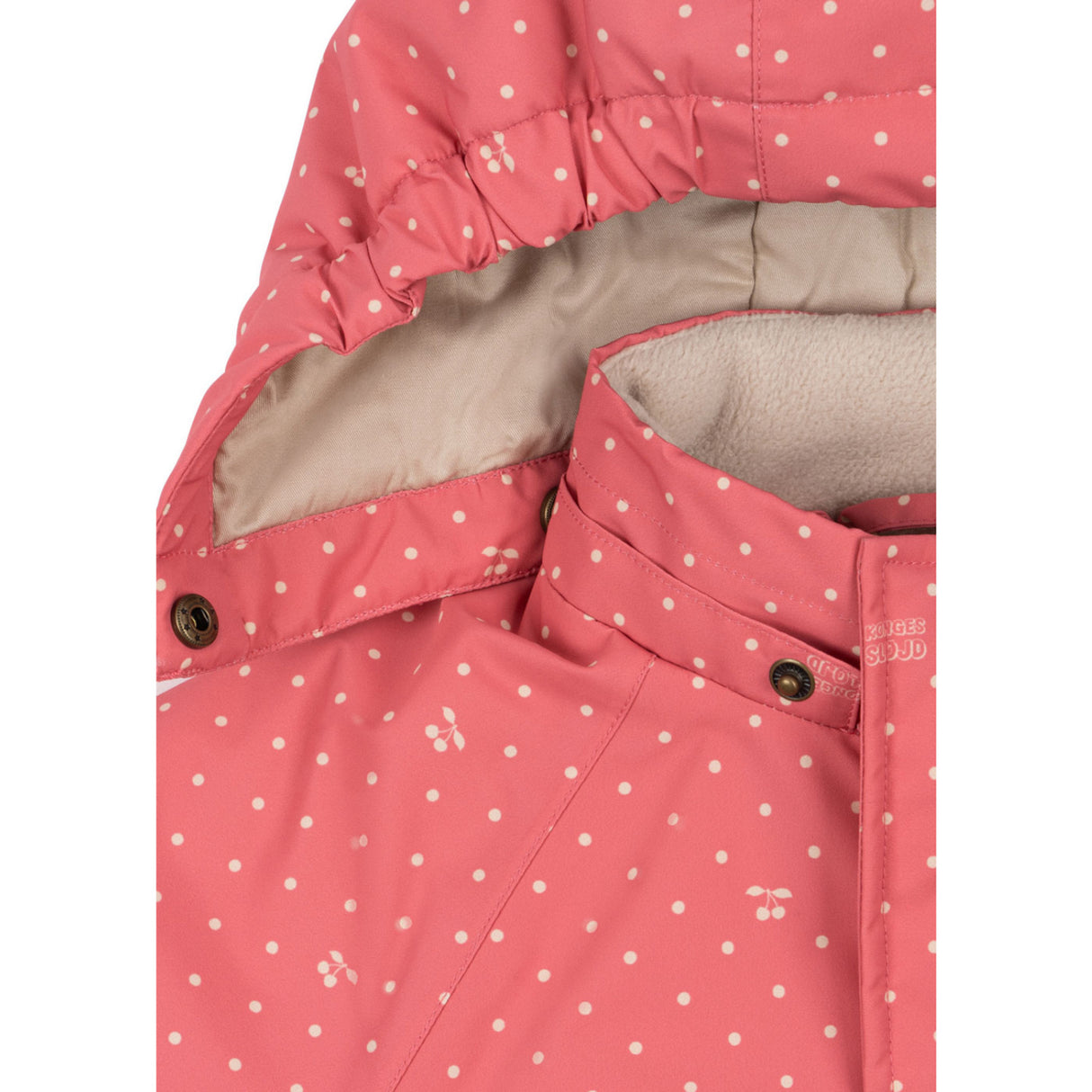 Konges Sløjd Cherry Berry Dot Mismou Frill Jacket
