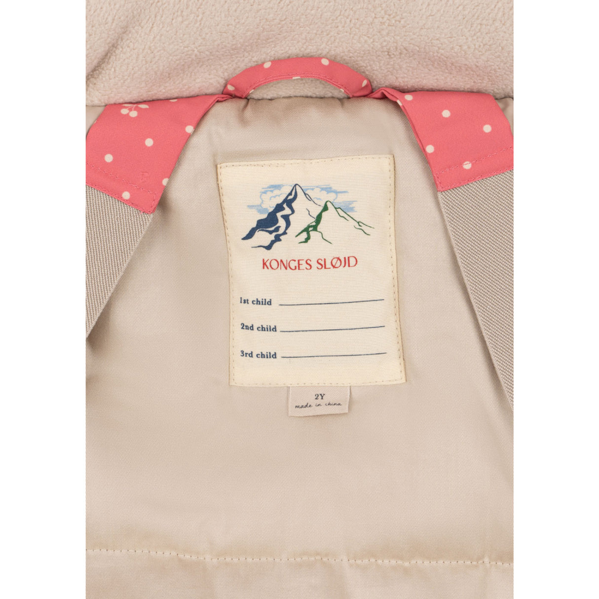 Konges Sløjd Cherry Berry Dot Mismou Frill Jacket
