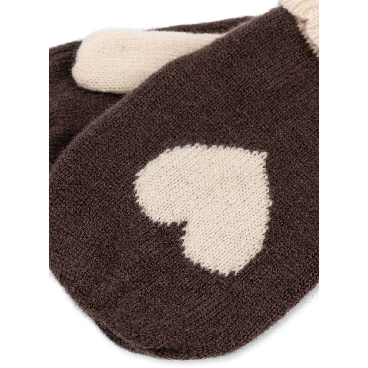 Konges Sløjd Chocolate Brown Collette Mittens