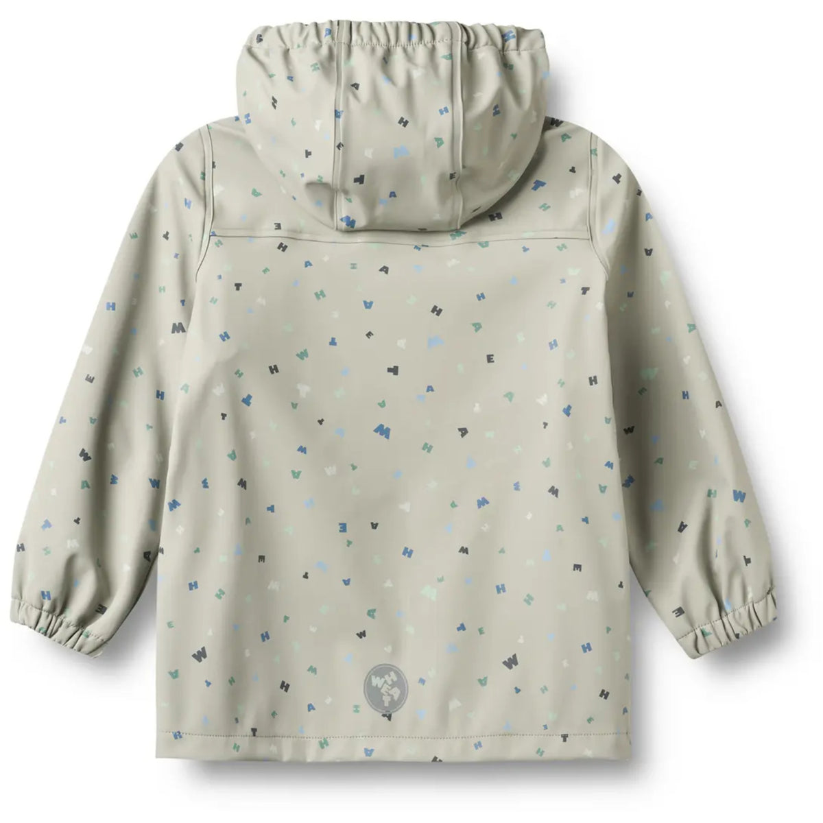 Wheat Light Flint Letters Rainwear Ola Set