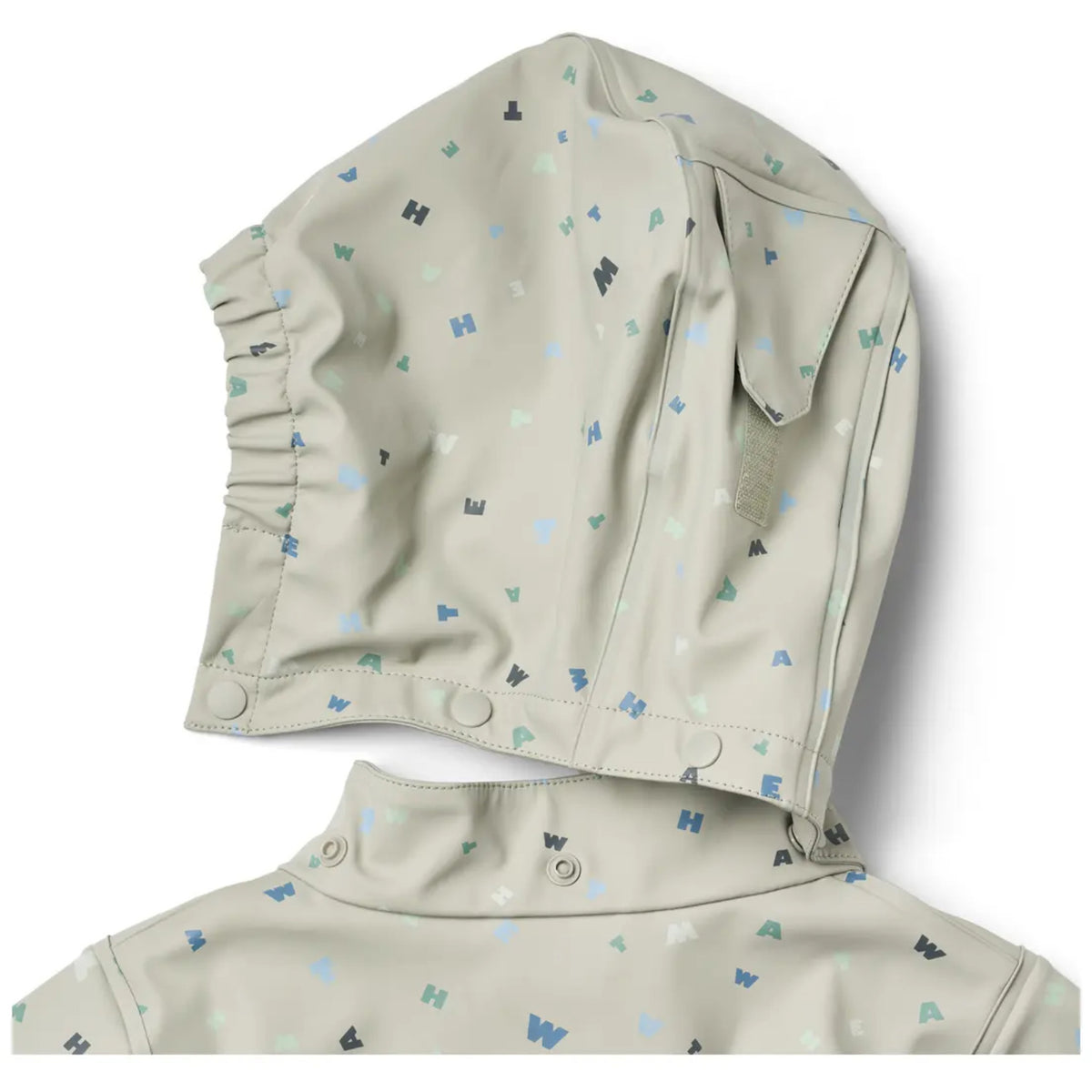 Wheat Light Flint Letters Rainwear Ola Set