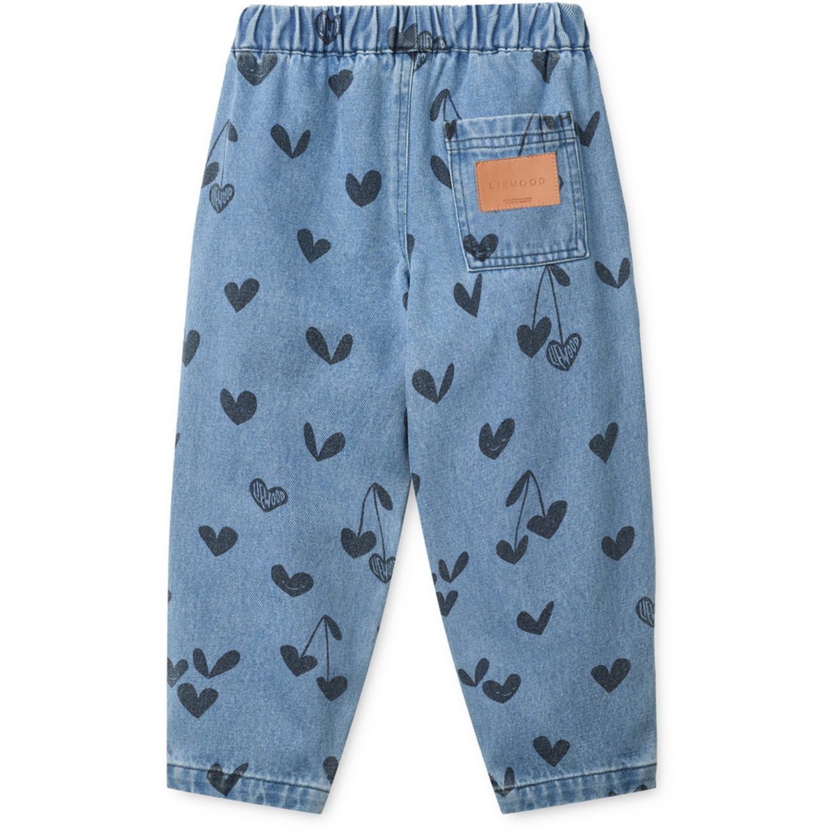 LIEWOOD Sweethearts / Denim Borris Printed Denim Pants W Pocket