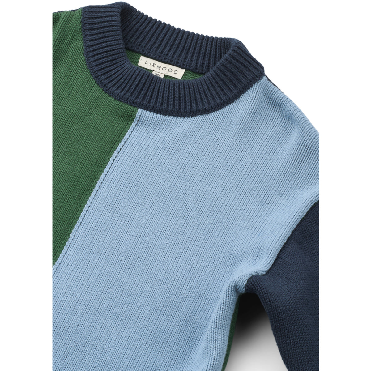 LIEWOOD Beach Blue Multi Mix Orlane Knit Jumper
