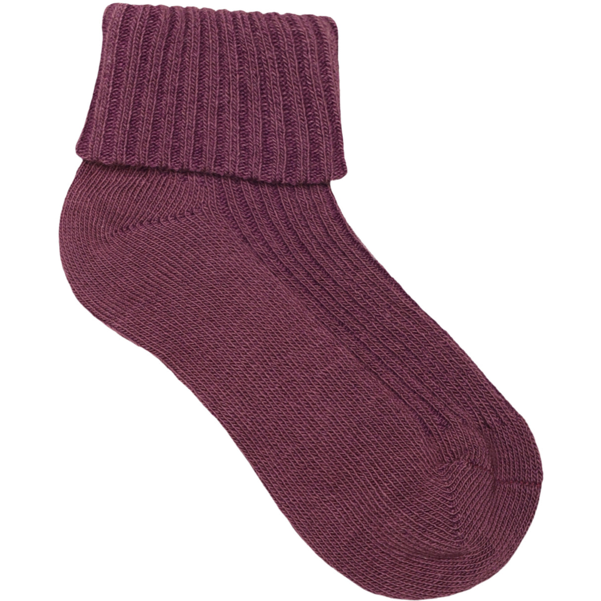 Minymo Elderberry Baby 2X2 Rib Sock (3-Pack)