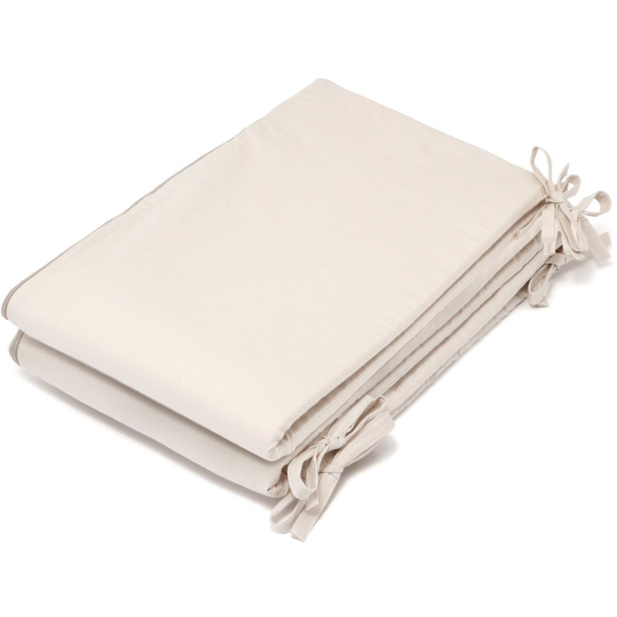 Vanilla COPENHAGEN Bed Bumper Side By Side Oyster Grey