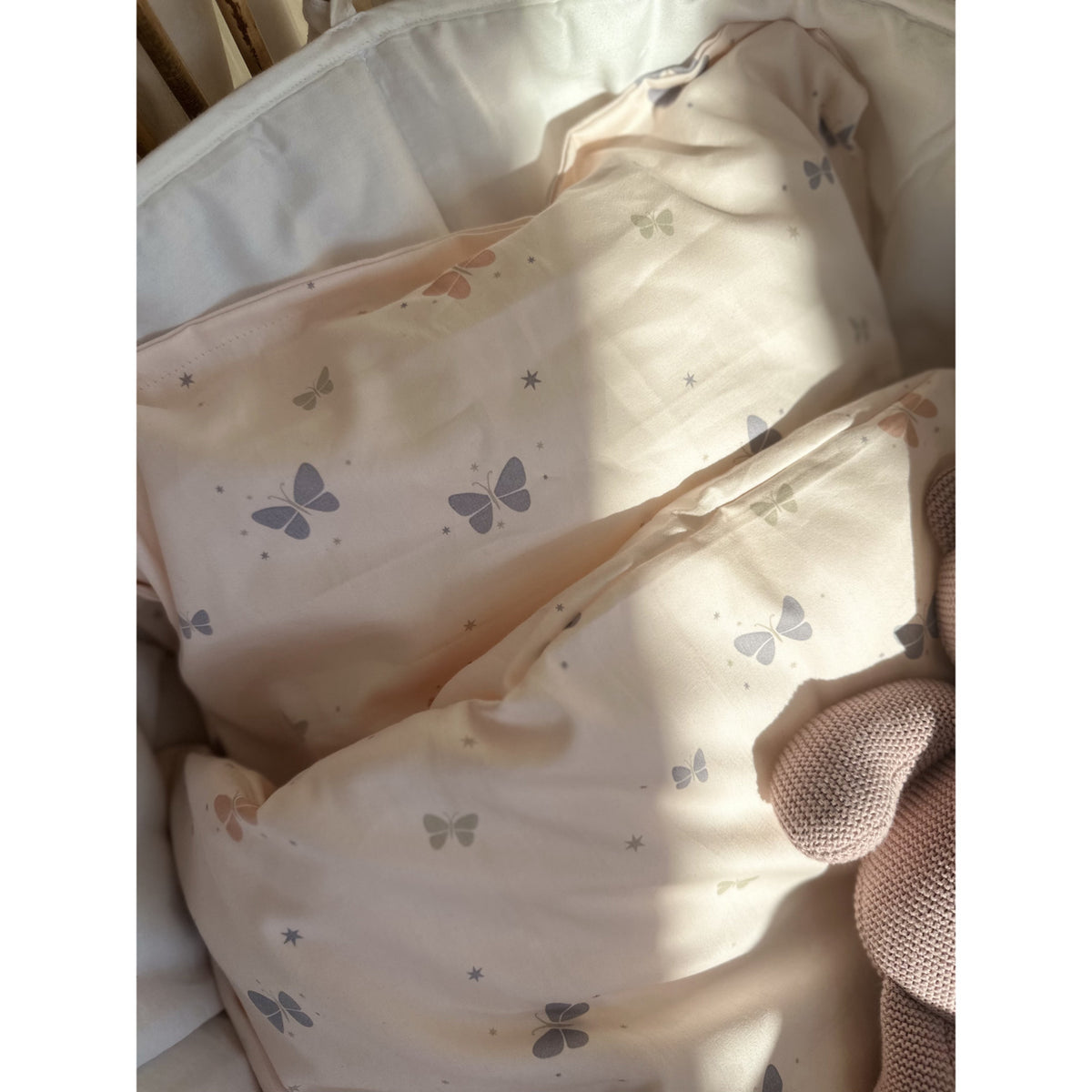 Vanilla COPENHAGEN Rose Bedding Butterfly