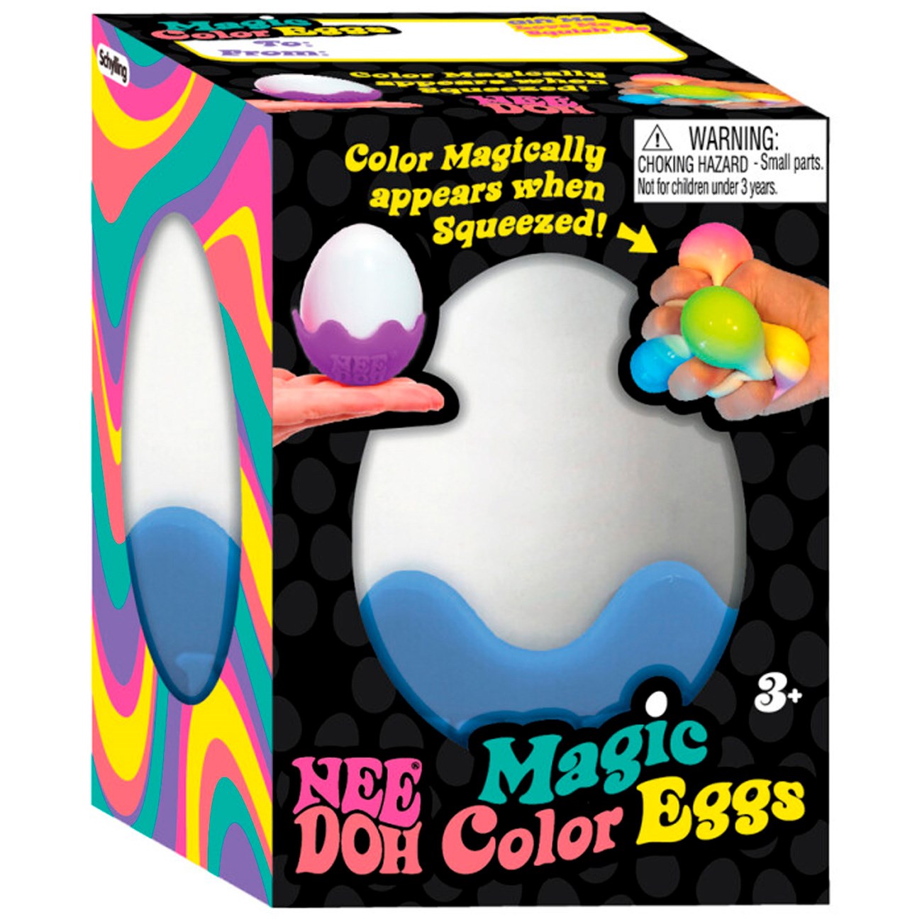 NeeDoh Magic Color Egg Blue
