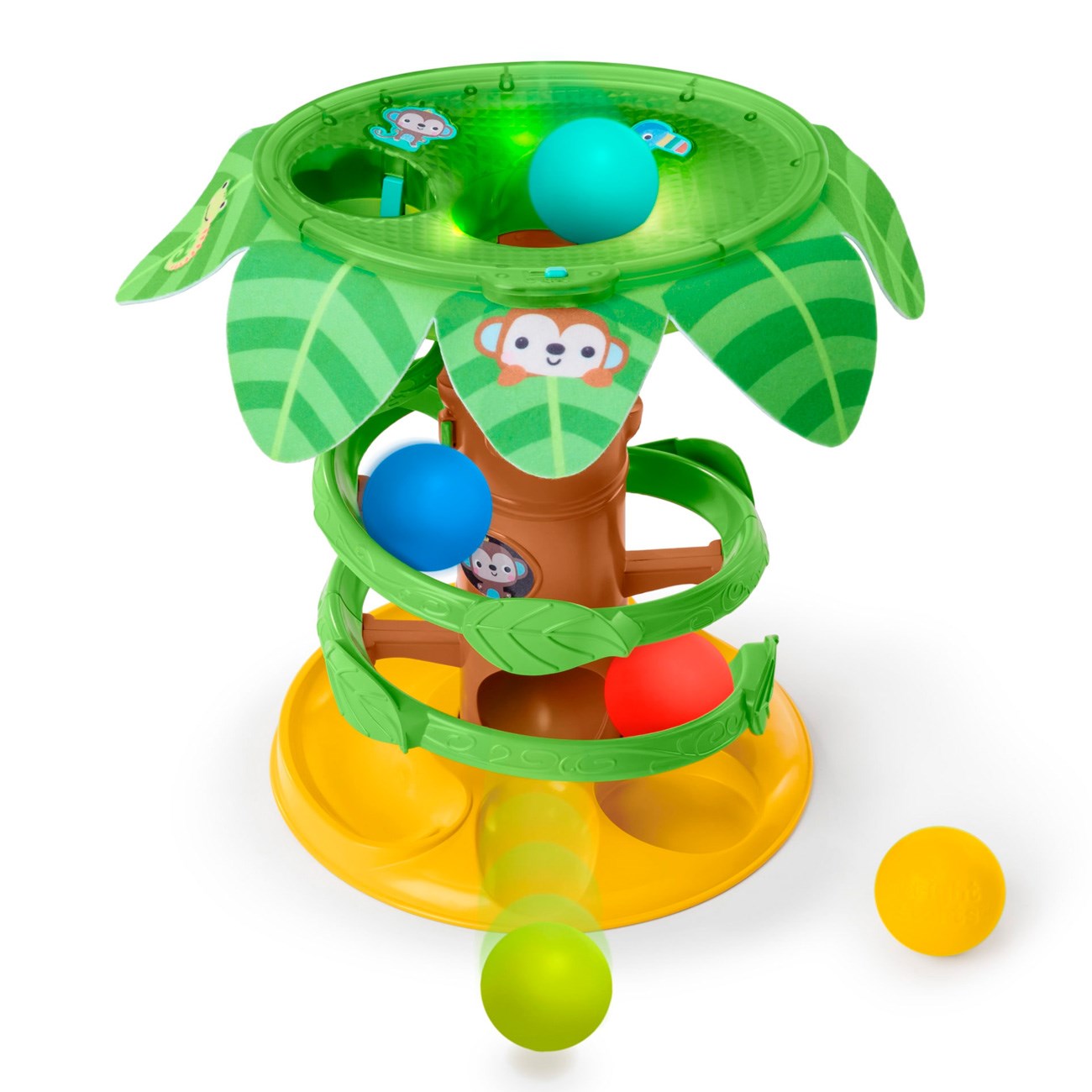 Bright Starts Tropical Twirl™ Ball Track Toy