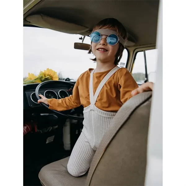 Silly Silas Hippy Footless Tights Cream Blend