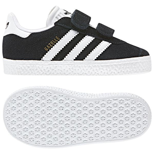 adidas Gazelle Sneakers w. Velcro Black 4