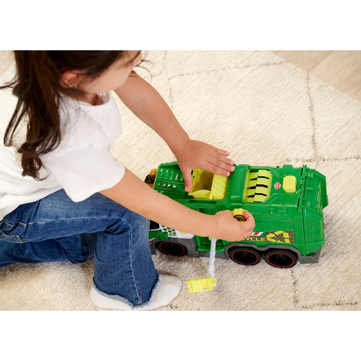 Dickie Toys Recycling Cart