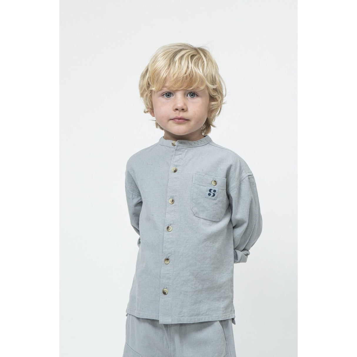 Sofie Schnoor Dusty Blue Shirt