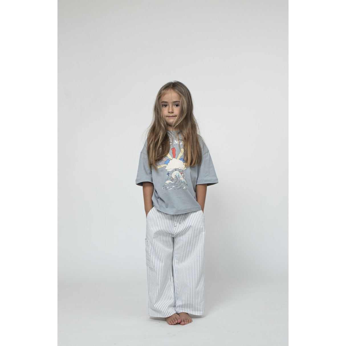 Sofie Schnoor Dusty Blue T-Shirt