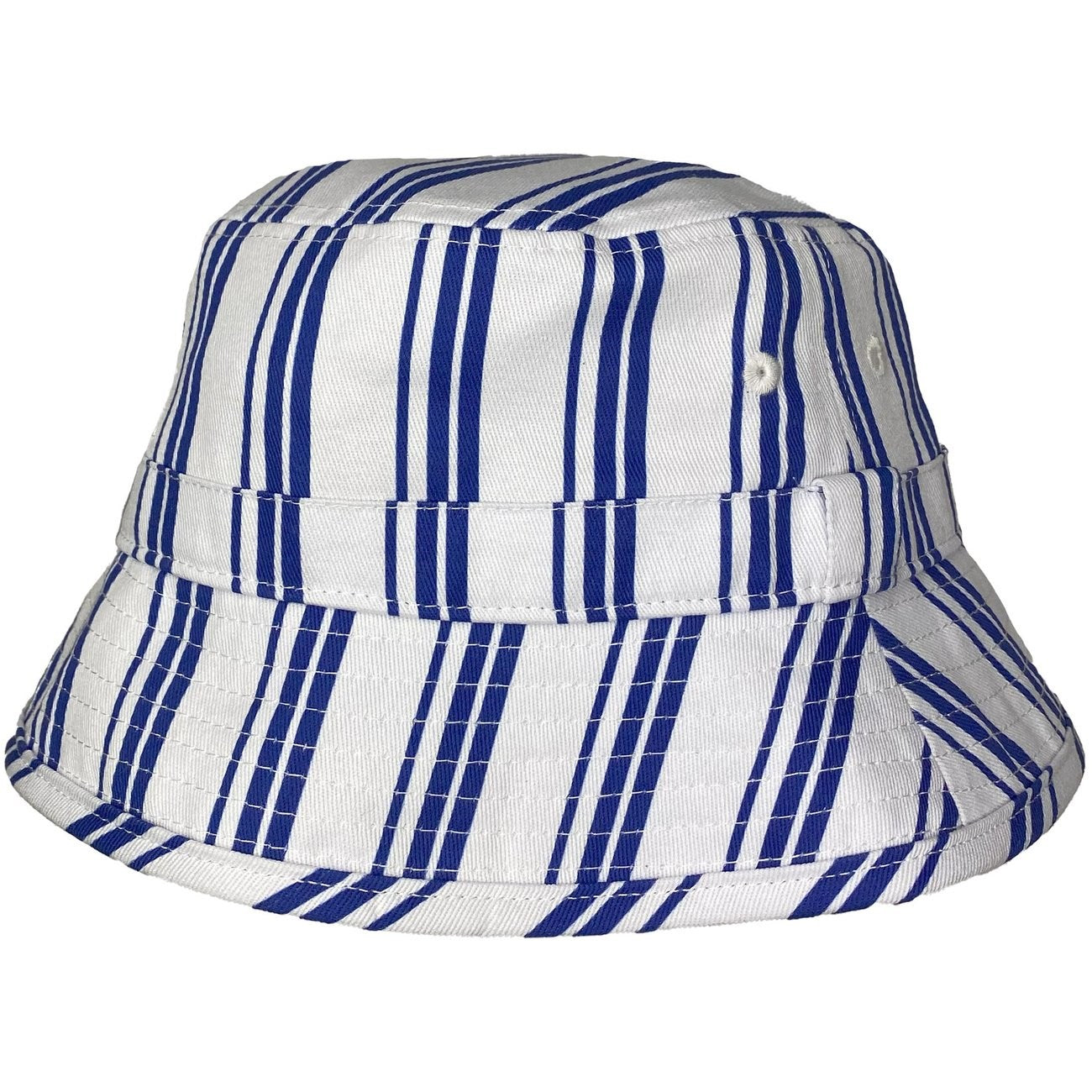 Fliink Cloud Dancer Mazerine Blue Stripe Kota Bucket Hat 4