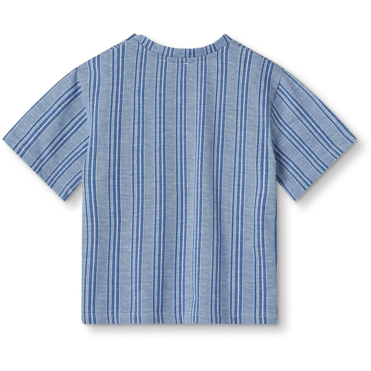 Fliink Cloud Dancer Mazerine Blue Stripe Miro T-Shirt