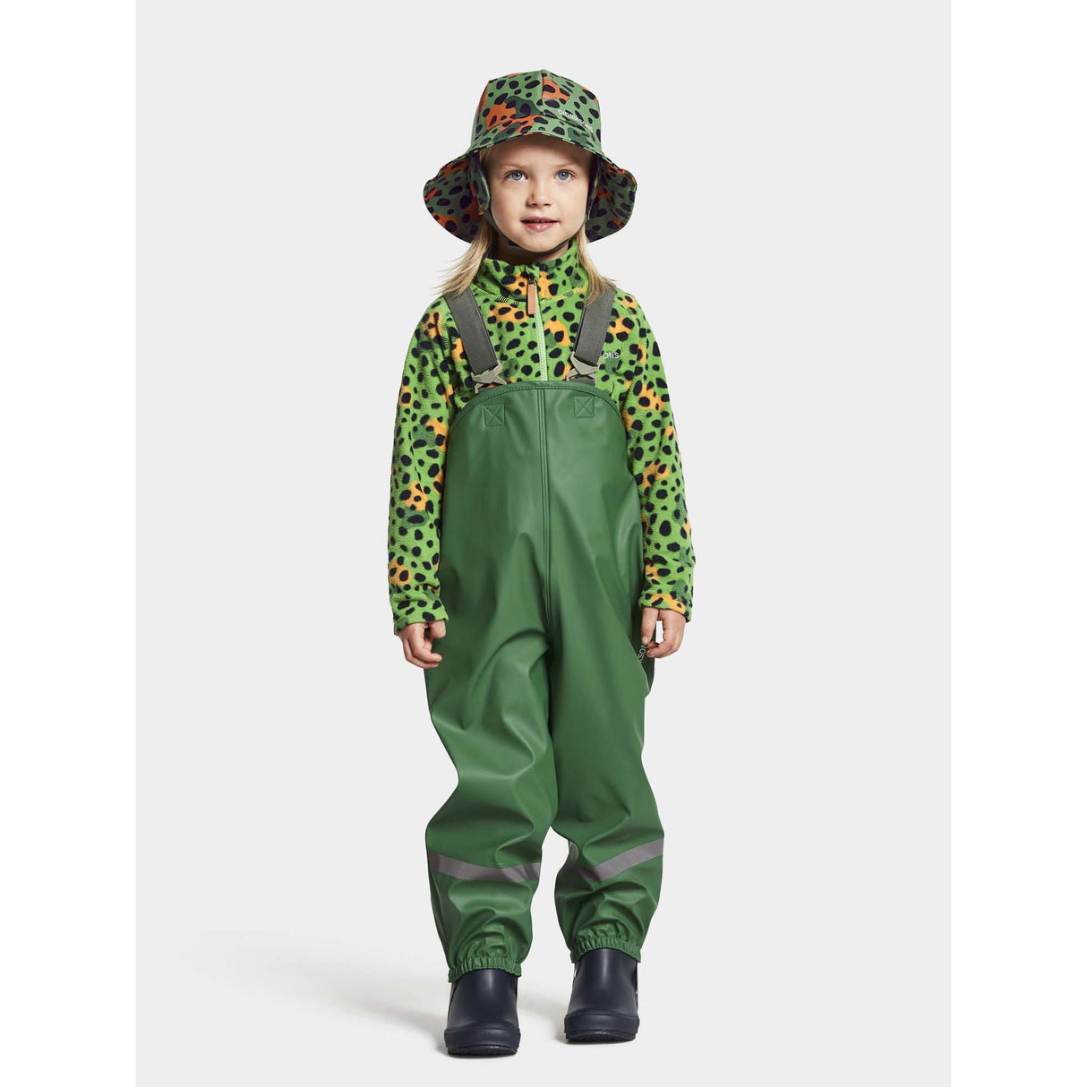 Didriksons Slaskeman Rain Set Green Pod