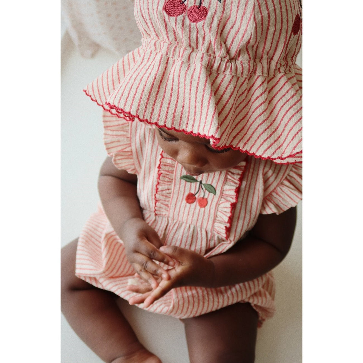 Konges Sløjd Ellie Sun Hat Amour Stripe