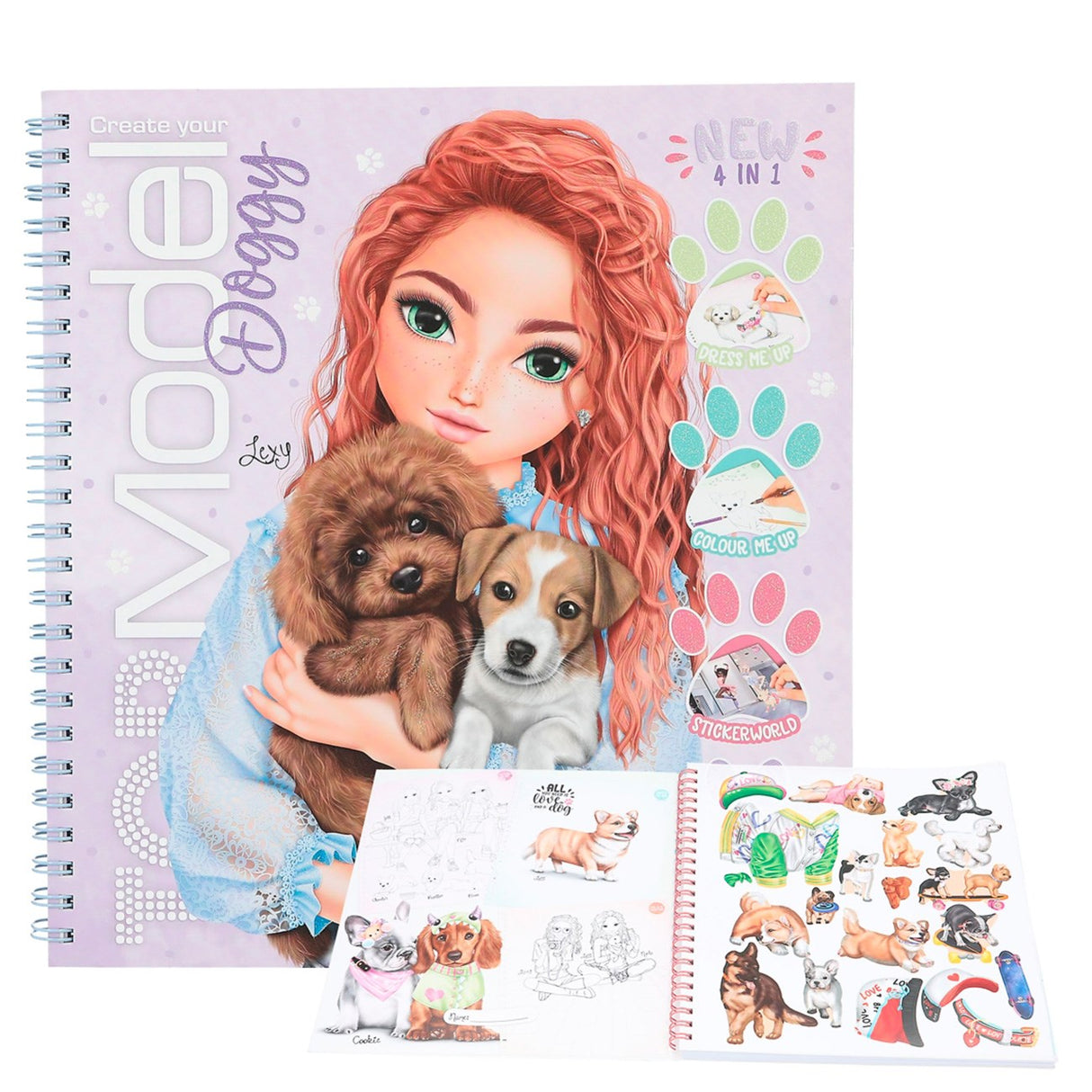 TOPModel Doggy Activity & Measurement Book