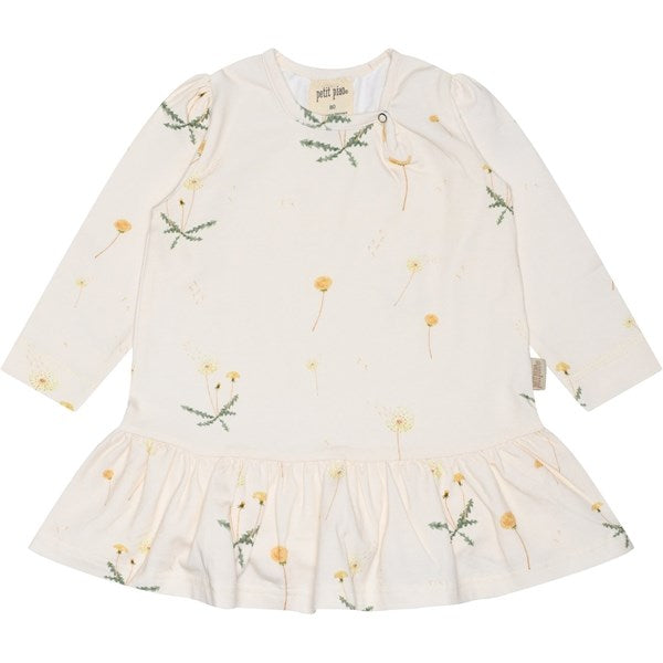 Petit Piao Dandelion Gather Printed Dress