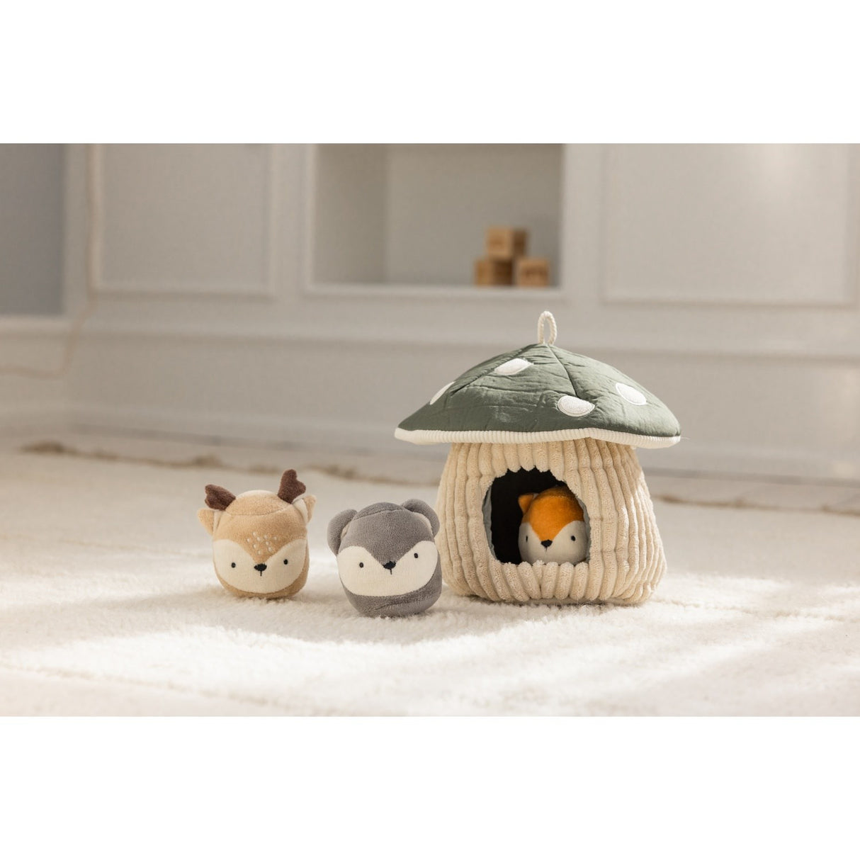 Sebra Mushroom Activity Toy Hide & Seek