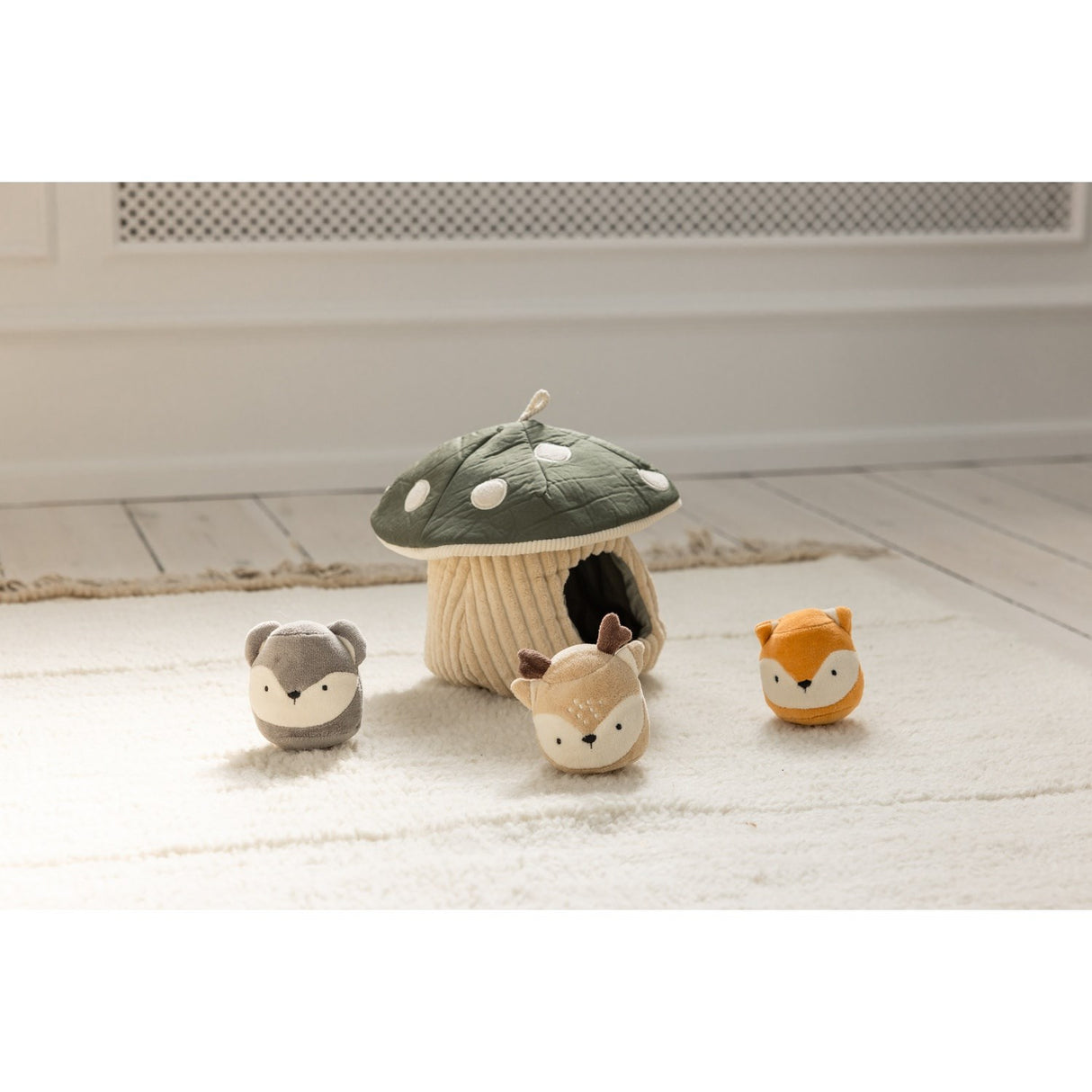 Sebra Mushroom Activity Toy Hide & Seek