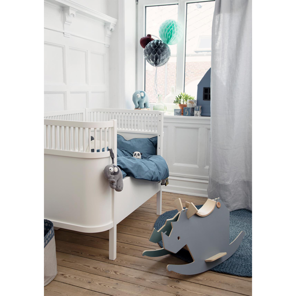 Sebra White Bed Baby & Junior