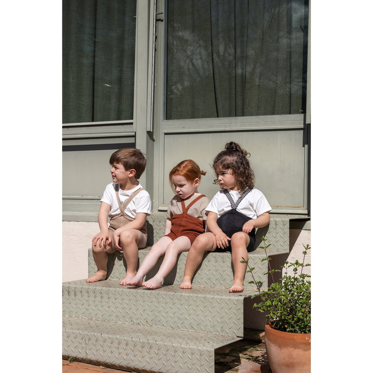 Silly Silas Cinnamon Shorty Tights With Braces