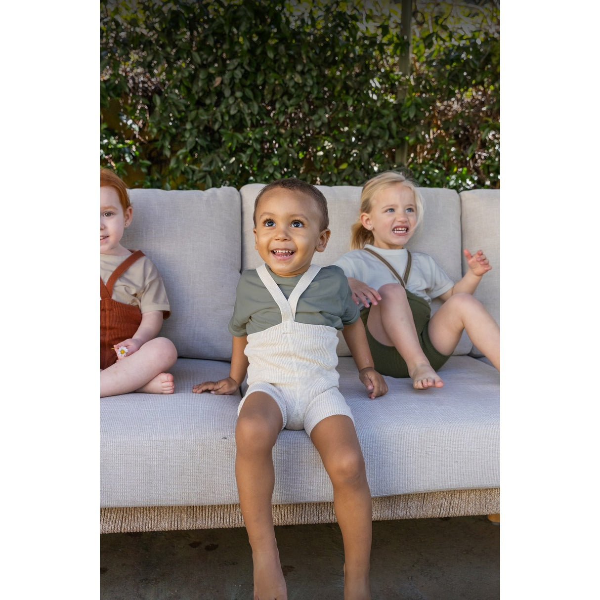 Silly Silas Cinnamon Shorty Tights With Braces