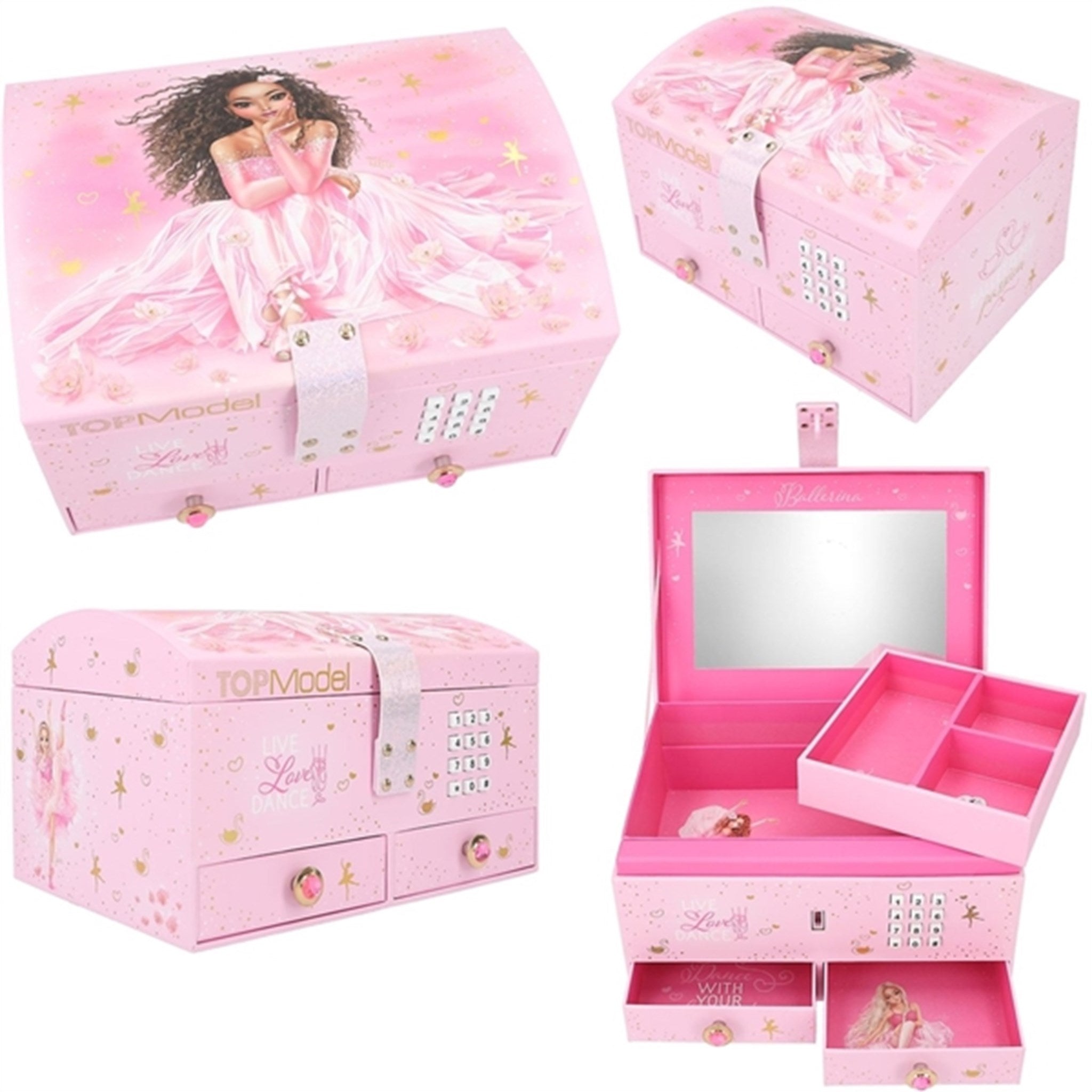 TOPModel Jewellery Box with Code and Music Ballet
