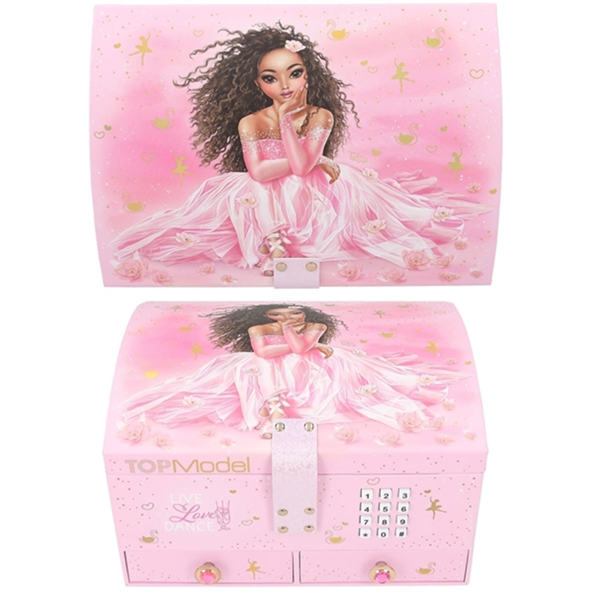 TOPModel Jewellery Box with Code and Music Ballet 6